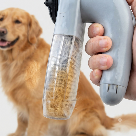Electric Pet Hair Remover – Portable Vacuum Cleaner Brush for Cats & Dogs