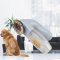 Electric Pet Hair Remover – Portable Vacuum Cleaner Brush for Cats & Dogs