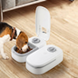 Automatic Pet Feeder for Cats & Dogs – Smart Timed Food Dispenser with Stainless Steel Bowl