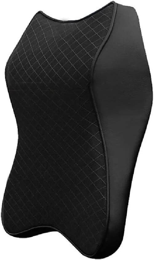 Car Seat Headrest Neck Pillow – Memory Foam Neck Support Cushion, Adjustable Head Rest Pad