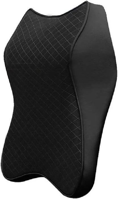 Car Seat Headrest Neck Pillow – Memory Foam Neck Support Cushion, Adjustable Head Rest Pad