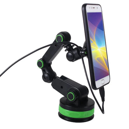 360° Gravity Car Phone Holder | Magnetic Auto-Lock Suction Mount – Universal Fit for All Smartphones.
